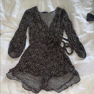 long sleeve romper
